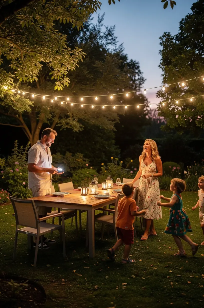 Showcasing various lighting fixtures for atmospheric evaluation